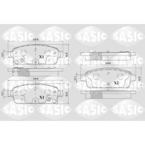 Acquista Kit pastiglie freni da SASIC 6216153 a buon mercato per soli 27,00 €