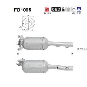 RENAULT Partikelfilter (DPF) von AS