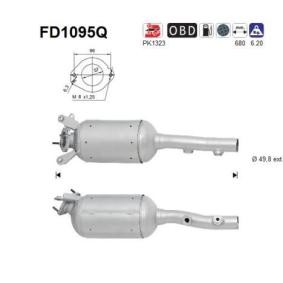 Partikelfilter (DPF) von AS FD1095Q