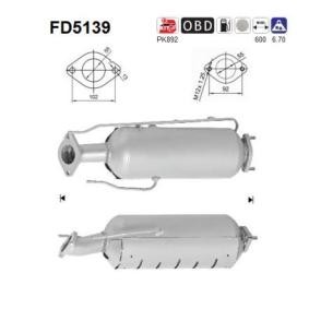 Compre Filtro de partículas da AS FD5139 a um preço baixo por 390,95 €