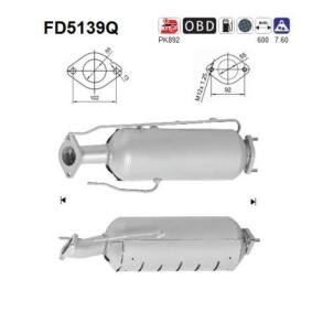 Compre Filtro de partículas da AS FD5139Q a um preço baixo por 448,08 €