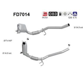 Compre Filtro de partículas da AS FD7014 a um preço baixo por 512,35 €