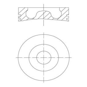 Kolben 681 PI 00107 000
