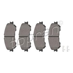 Acquista Kit pastiglie freni da TOPRAN 624 508 a buon mercato per soli 32,59 €