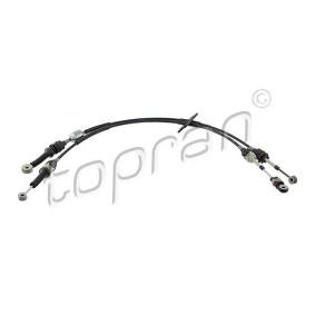 Köp Vajer, manuell transmission av TOPRAN 702 208 till det låga priset 1212,52 kr