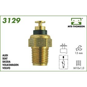 Kjøp Sensor, motortemperatur av MTE-THOMSON 3129 til den lave prisen 80,03 NOK