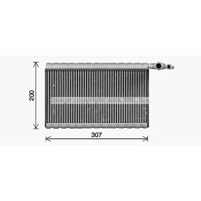 Verdampfer, Klimaanlage von PRASCO DFV102