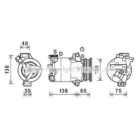Acquista Compressore aria condizionata da PRASCO FDAK595 a buon mercato per soli 442,87 €