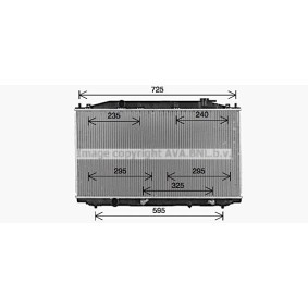Achetez des Radiateur du moteur PRASCO HD2324 à prix pour 193,51 €