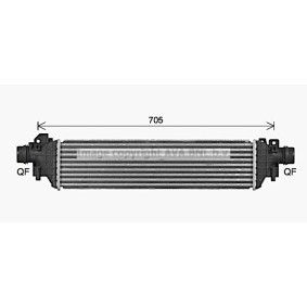 Kjøp Intercooler av PRASCO OL4717 til den lave prisen 2534,29 NOK