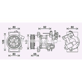 Acquista Compressore aria condizionata da PRASCO PEAK418 a buon mercato per soli 448,18 €