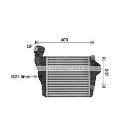 Kjøp Intercooler av PRASCO PR4099 til den lave prisen 7238,05 NOK
