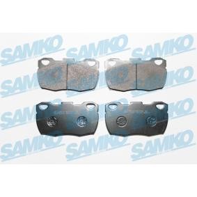 Acquista Kit pastiglie freni da SAMKO 5SP332 a buon mercato per soli 25,85 €