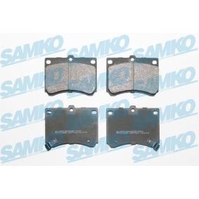 Comprar Juego de pastillas de freno de SAMKO 5SP510 a bajo precio de 24,26 €