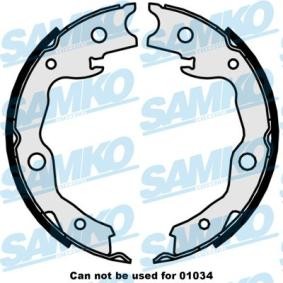Comprar Zapata de freno de mano de SAMKO 89870 a bajo precio de 43,09 €