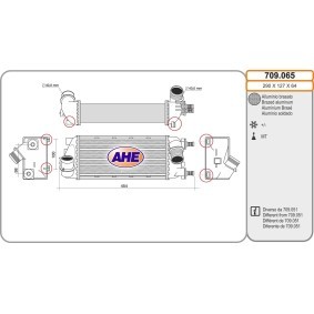 Achetez des Intercooler AHE 709.065 à prix pour 170,52 €