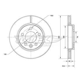 Bremsscheibe von TOMEX brakes
