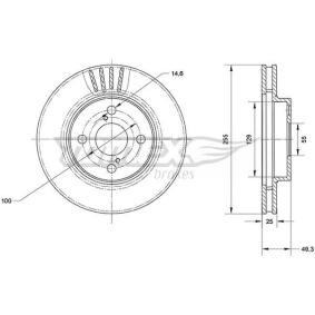Bremsscheibe TX 71-10