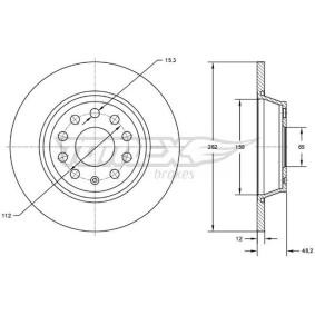 Bremsscheibe von TOMEX brakes