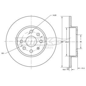 Bremsscheibe von TOMEX brakes
