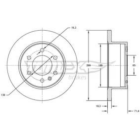 Bremsscheibe TX 71-60