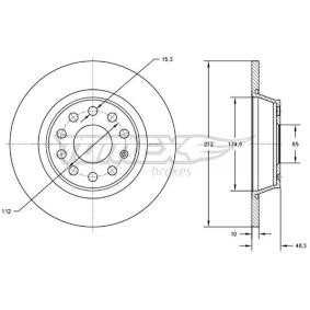 Bremsscheibe TX 72-45