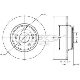 Bremsscheibe TX 72-58