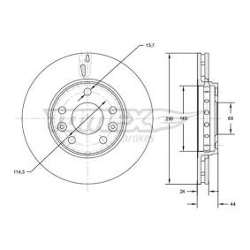 Bremsscheibe TX 72-61
