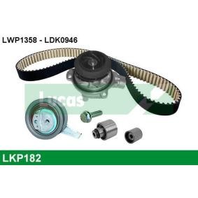 Acquista Kit cinghia distribuzione, pompa acqua da LUCAS LKP182 a buon mercato per soli 137,81 €