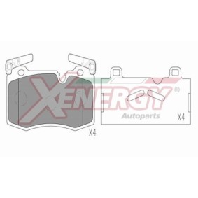 Comprar Juego de pastillas de freno de AP XENERGY X41310 a bajo precio de 114,21 €