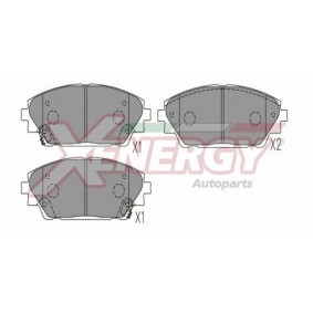 Acquista Kit pastiglie freni da AP XENERGY X41360 a buon mercato per soli 49,93 €