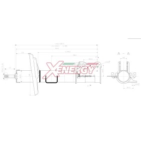 Stoßdämpfer X8004334 für FIAT