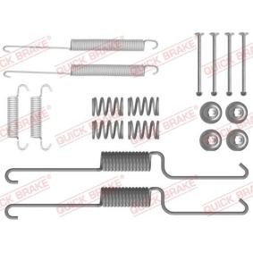 Comprar Juego de accesorios, zapatas de freno de QUICK BRAKE 105-0026X-02 a bajo precio de 12,50 €