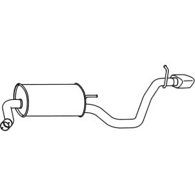 Endschalldämpfer von VEGAZ für PRO CEE'D (ED) günstig online kaufen