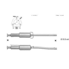 Köp Partikelfilter (DPF) av VEGAZ SBK-931SIC till det låga priset 9568,44 kr