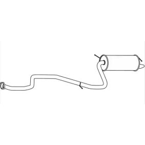 Endschalldämpfer TS-506