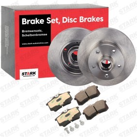 Comprar Kit de discos de freno y pastillas de STARK SKBK-10990442 a bajo precio de 64,12 €