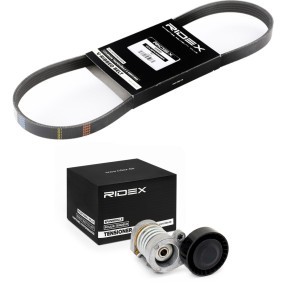 Achetez des Jeu de courroies trapézoïdales à nervures RIDEX 542R0599 à prix pour 79,16 €