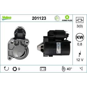 Köp Startmotor av VALEO 201123 till det låga priset 1771,90 kr