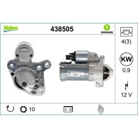 Köp Startmotor av VALEO 438505 till det låga priset 2168,74 kr