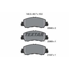 Bremsbeläge von TEXTAR