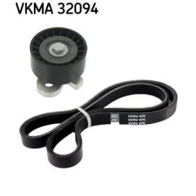 Achetez des Jeu de courroies trapézoïdales à nervures SKF VKMA 32094 à prix pour 46,38 €