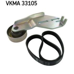 Achetez des Jeu de courroies trapézoïdales à nervures SKF VKMA 33105 à prix pour 85,97 €
