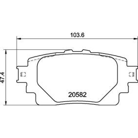 Comprar Juego de pastillas de freno de BREMBO P 83 174 a bajo precio de 41,23 €