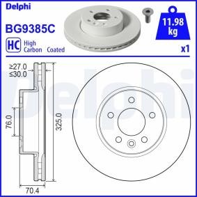 Comprar Disco de freno de DELPHI BG9385C a bajo precio de 95,03 €