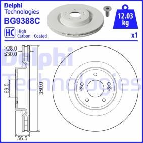 Comprar Disco de freno de DELPHI BG9388C a bajo precio de 105,94 €