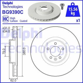 LAND ROVER Bremsscheibe von DELPHI