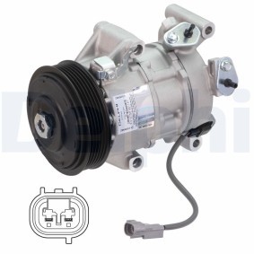 Köp AC-kompressor av DELPHI CS20582 till det låga priset 4392,96 kr