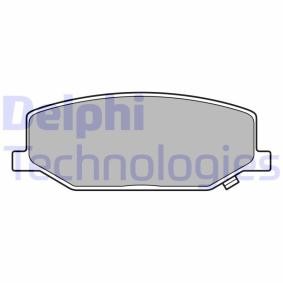 Compre Pastilhas de travão da DELPHI LP3657 a um preço baixo por 30,76 €