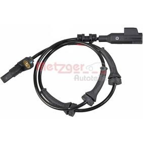 Comprar Sensor ABS de METZGER 09001212 a bajo precio de 38,69 €